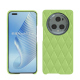 Honor Magic5 Pro leather cover - Vert olive - Couture ( Nappa - Pantone #a7c58e ) 