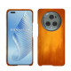 Coque cuir Honor Magic5 Pro - Orange Patine