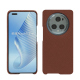 Honor Magic5 Pro leather cover - Marron délicat ( Pantone #95614d) 