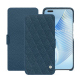Honor Magic5 Pro leather case - Indigo - Couture ( Pantone #1f4565 ) 