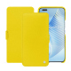 Housse cuir Honor Magic5 Pro - Jaune fluo ( Pantone #c9ff57 ) 