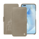 Funda de piel Honor Magic5 Pro - Darboun sabla ( Pantone #BCB1A1 )