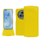 Custodia in pelle Honor Magic5 Pro - Jaune fluo ( Pantone #c9ff57 ) 