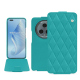 Funda de piel Honor Magic5 Pro - Bleu fluo - Couture