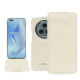 Custodia in pelle Honor Magic5 Pro - Blanc PU ( White ) 