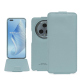 Funda de piel Honor Magic5 Pro - Bleu Ciel PU ( Pantone #abcae9 )