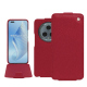 Honor Magic5 Pro leather case - Rouge passion ( Pantone #a6192e ) 