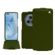 Funda de piel Honor Magic5 Pro - Vert Veggie ( Pantone #68724d ) 