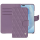 Funda de piel Honor Magic5 Pro - Lilas - Couture ( Nappa - Pantone #b9a3e3 ) 