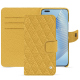 Honor Magic5 Pro leather case - Mimosa - Couture ( Pantone #b39437 ) 