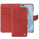 Honor Magic5 Pro leather case - Cerise vintage ( Pantone #a6302e ) 