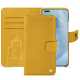 Honor Magic5 Pro leather case - Jaune soulèu ( Pantone #F3B934 )