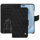 Funda de piel Honor Magic5 Pro - Negre poudro - Couture ( Pantone #111212 )