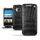 レザーケース HTC One M9 - Crocodile nero