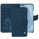Funda de piel Honor Magic5 Pro - Blu mediterran - Couture ( Pantone #0E3043 )