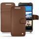 HTC One M9 leather case - Châtaigne ( Pantone 476C ) 