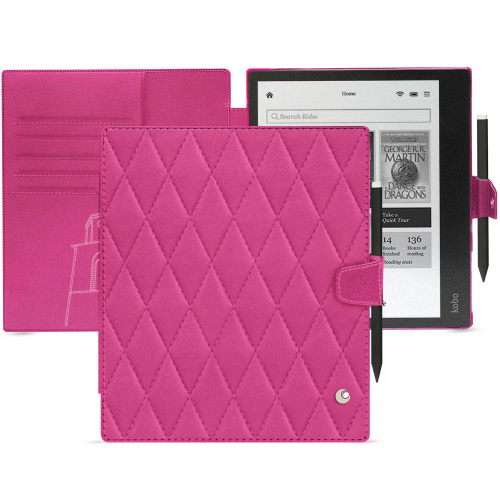 Kobo Elipsa 2E - La meilleure housse de protectionRose BB - Couture ( Pantone #DB599F )
