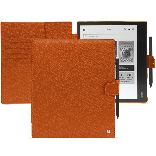 Kobo Elipsa 2E - La meilleure housse de protectionOrange vibrant ( Pantone #e36b39 ) 
