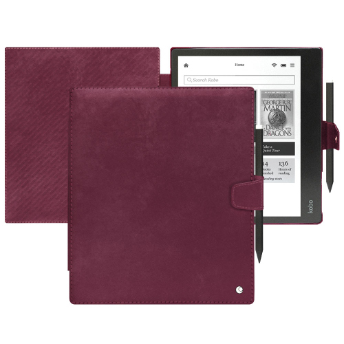 Customised protective cover for Kobo Elipsa 2EPrune vintage ( Pantone #612434 ) 
