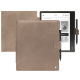 Custodia in pelle Kobo Elipsa 2E - Taupe vintage ( Pantone #bda790 ) 