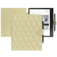 Lederschutzhülle Kobo Elipsa 2E - Beige - Couture ( Nappa - Pantone #ceb888 ) 