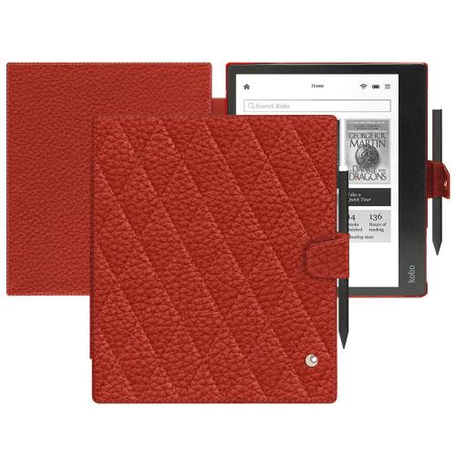 Kobo Elipsa 2E用の保護カバーをカスタマイズしました。Papaye - Couture ( Pantone #b54317 ) 