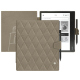 Funda de piel Kobo Elipsa 2E - Darboun sabla - Couture ( Pantone #BCB1A1 )