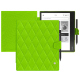Lederschutzhülle Kobo Elipsa 2E - Vert fluo - Couture ( Pantone #00ab5f ) 