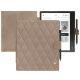 Funda de piel Kobo Elipsa 2E - Taupe vintage - Couture ( Pantone #591d16 ) 