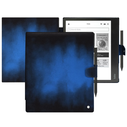 Cover protettiva personalizzata per Kobo Elipsa 2EBleu Patine
