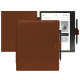 Custodia in pelle Kobo Elipsa 2E - Marron PU ( Pantone #8B4720 )