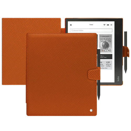 Folio Slim Leather Transformer Stand Smart Case Cover For Kobo Elipsa 2E  10.3