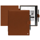 Capa em pele Kobo Elipsa 2E - Marron Veggie ( Pantone #95614d ) 