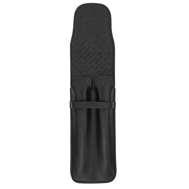 Leather case for 2 pens