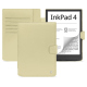 Custodia in pelle PocketBook InkPad 4 - Beige ( Nappa - Pantone #ceb888 ) 