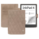 Custodia in pelle PocketBook InkPad 4 - Taupe vintage - Couture ( Pantone #591d16 ) 