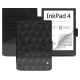 가죽 커버 PocketBook InkPad 4 - Onyx - Couture ( Noir / Black ) 