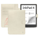 Capa em pele PocketBook InkPad 4 - Blanc escumo ( Pantone #D6D6D1 )