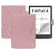 Housse cuir PocketBook InkPad 4 - Rose ( Nappa - Pantone #efbae1 ) 
