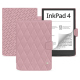 Funda de piel PocketBook InkPad 4 - Rose - Couture ( Nappa - Pantone #efbae1 ) 