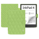 Capa em pele PocketBook InkPad 4 - Vert olive - Couture ( Nappa - Pantone #a7c58e ) 