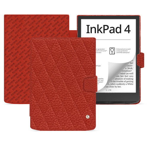 PocketBook InkPad 4 luxury flap casesPapaye - Couture ( Pantone #b54317 ) 