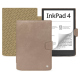 Housse cuir PocketBook InkPad 4 - Taupe vintage ( Pantone #bda790 ) 