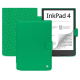 PocketBook InkPad 4 leather case - Vert fluo ( Pantone #00ab5f ) 