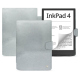 硬质真皮保护套 PocketBook InkPad 4 - Platinium ( Pantone 877C ) 