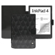 Funda de piel PocketBook InkPad 4 - Onyx - Couture ( Noir / Black ) 