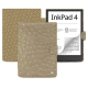 Lederschutzhülle PocketBook InkPad 4 - Autruche desert ( Pantone #A39382 ) 