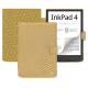 Funda de piel PocketBook InkPad 4 - Serpent sabbia ( Pantone #D2BA92 )
