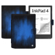 硬质真皮保护套 PocketBook InkPad 4 - Bleu Patine