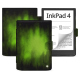 硬质真皮保护套 PocketBook InkPad 4 - Vert Patine